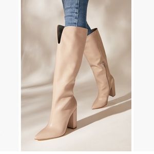 Justfab Mattison Block Heeled Boot